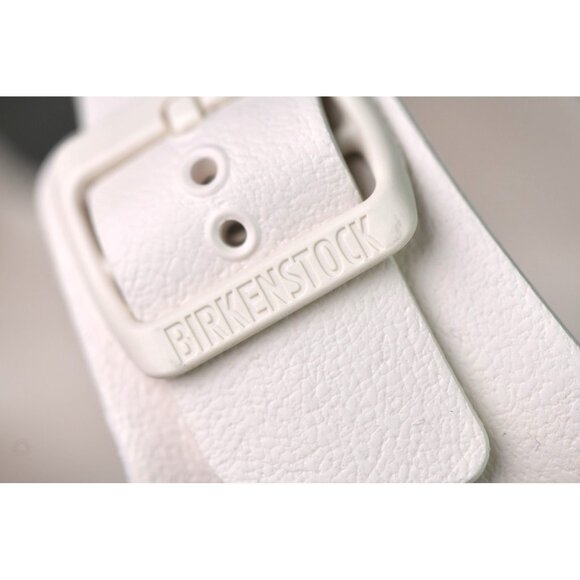 New! Size: 12 Men | Birkenstock Arizona EVA Slide Sandal | White Eggshell main image 10